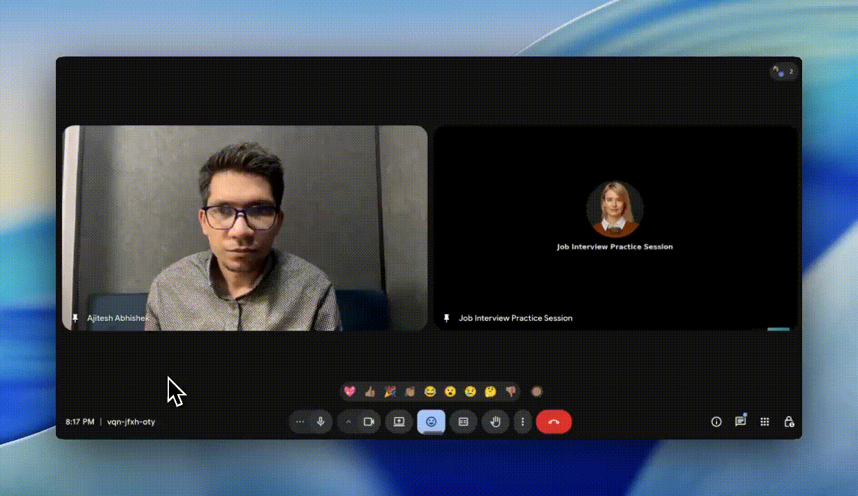 Note Taker bot joining a Google Meet session for automated QA scoring